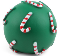 Игрушка NEW YEARдля собак "Мяч новогодний", d65мм Triol