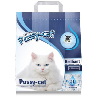 Pussy-cat Силикагелевый наполнитель для кошек, 5 л [2 кг]