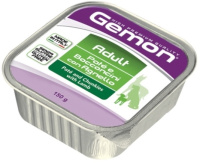 Джемон Dog консервы д/собак паштет с кусочками ягненка 150г