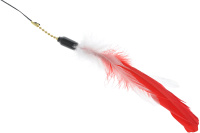 Дразнилка для кошек. [гусиное перо на нити 60 см.]