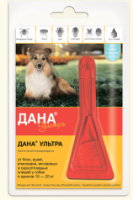 Apicenna Кап.Дана Ультра д/собак и щенков более 20кг 1*3,2мл [уценка] (10-20кг)
