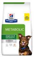 Hills Prescription Diet Metabolic диетический сухой корм для собак для достижения и поддержания оптимального веса с ягненком и рисом - 1,5 кг [уценка]