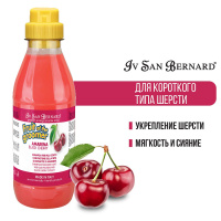 ISB Fruit of the Grommer Black Cherry Шампунь для короткой шерсти с протеинами шелка 500 мл ISB Fruit of the Grommer Black Cherry Шампунь для короткой шерсти с протеинами шелка 500 мл
