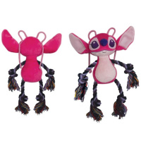 Триол Игрушка для собак мягкая с канатом Angel, 15 см