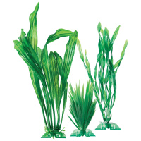 Растения [набор 3шт] 100мм, 200мм, 300мм (зеленые)