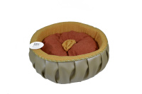 Ашера Борисов Л-8 Лежак круглый для кошек, с подушкой [малый]