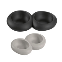 IMAC миска двойная голубая CIOTTOLI D03 [0,3л+0,3л], 28,5х19х5 см.