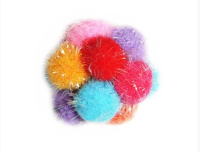 Россия Дразнилка для кошек SEMI д/к 095-кс Шар из помпонов