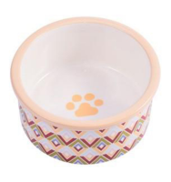 Миска Mr.Kranch керамическая для собак 600 мл с орнаментом
