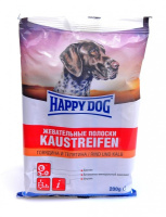 Хеппи Дог Полоски 200гр.говядина/телятина
