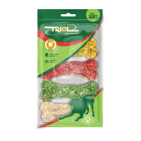 Триол Косточки жевательные DENTAL прессованные микс, 7,5 см., 80-100 г. [уп.4шт.]