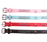 Ошейник для собак со стразами AM-DC040/A-42 цвета в асс,