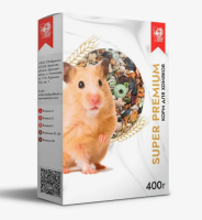 Seven Seeds Супермикс, Суперпремиум Корм д/хомяков, 400г