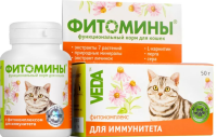 Фитомины д/кошек востоновительные/иммунитет