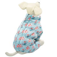 Комбинезон зимний с молнией на спине "Веселые пташки" Triol (L, размер 35см)