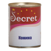 Secret консервы для собак конина (340 гр)