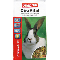 Beaphar XTRA VITAL Rabbit, Корм для кроликов, 1 кг.