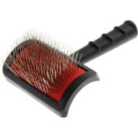 Пуходёрка DeLIGHT средний корд с длинным зубом средняя, с большой ручкой 36851PM