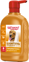 Mr. Bruno Шампунь-кондиционер Глянцевый блеск для короткошерстных собак 350 мл