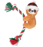 Игрушка для собак мягкая "Ленивец", 170/335мм, серия NEW YEARТриол