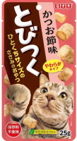 INABA Tobitsuku лакомство для кошек со вкусом кацуобуси 25г
