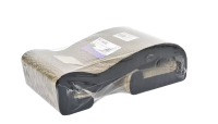 Когтеточка для кошек FOXIE Black Edition Лежанка картон 48х23х14,5см