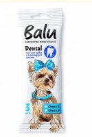 Balu Лакомства жевательное с омега-3 и омега-6 д/собак 36 г [уценка]