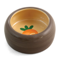 Миска керамическая СВ03 "Морковка" 0,1л. Триол