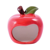 КерамикАрт домик для грызунов Яблочко 8х7х9 см