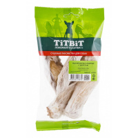 Титбит 016879 Уши кроличьи сушеные [с шерстью]