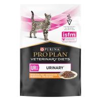 ПРОПЛАН Veterinary Diet UR пауч для кошек ветеринарная диета при МКБ курица