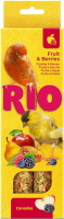 Рио Палочки для канареек с Фруктами и ягодами 2шт*40г