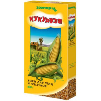 Зоомир Кукуруза корм для птиц и грызунов, 400 г.
