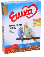 Корм ЕШКА 500гр смесь д/мелких и средних попугаев Ассорти