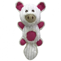 Petpark игрушка для собак Поросенок с большим хвостом 25 см белый, размер S