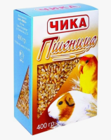 Чика корм Пшеница для птиц и грызунов, 400 г
