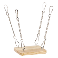 Полка подвесная ARCADE SWAY в клетки для грызунов, дерево (10)