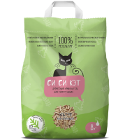 СисиКэт 8л. древесный наполнитель