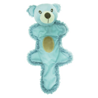 AROMADOG Игрушка для собак Мишка с хвостом 25 см голубой [27003]