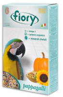 Фиори корм для крупных попугаев Pappagalli 700 г + контейнер