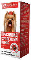 Apicenna Празицид + жид.для собак 10мл[30кг] 1*10