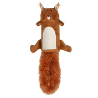 Игрушка Белка с большой пищалкой 32см