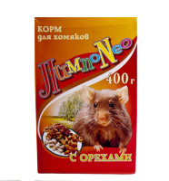 ЛимпоNEO Корм для хомяков с орехом, 400 г.