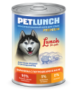 Lunch For Pets Консервы для собак, д/с Баранина с потрошками в желе, 850 г.