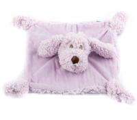 AROMADOG Calm Игрушка для собак Собачка-плед 28 см с пищалкой, сиреневый [34001]