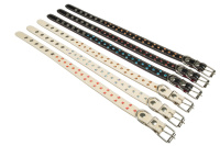 Амуниция Ошейник №25 с подкладом со стразами ширина 25 мм., обхват шеи 40-53 см. 652