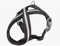 Шлейка DAYTONA CROSS XL с мягкой подкладкой и магнитными замками, чёрная