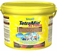 Tetra Min XL Flakes Крупные хлопья для всех видов аквариумных рыб, 10л. (10 л)