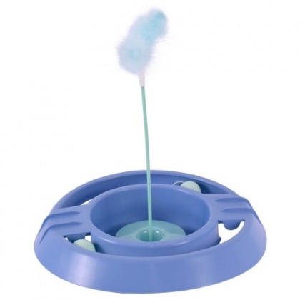 Petstages игрушка для кошек Трек-неваляшка (34 см)