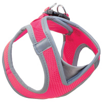 HL031S Мягкая шлейка-жилетка, малиновая, обхват груди 360-410мм